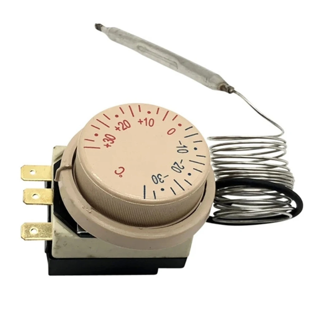 Простая установка, механический поворотный термостат, точное охлаждение, регулирование хранения продуктов для холодильников, механический дизайн