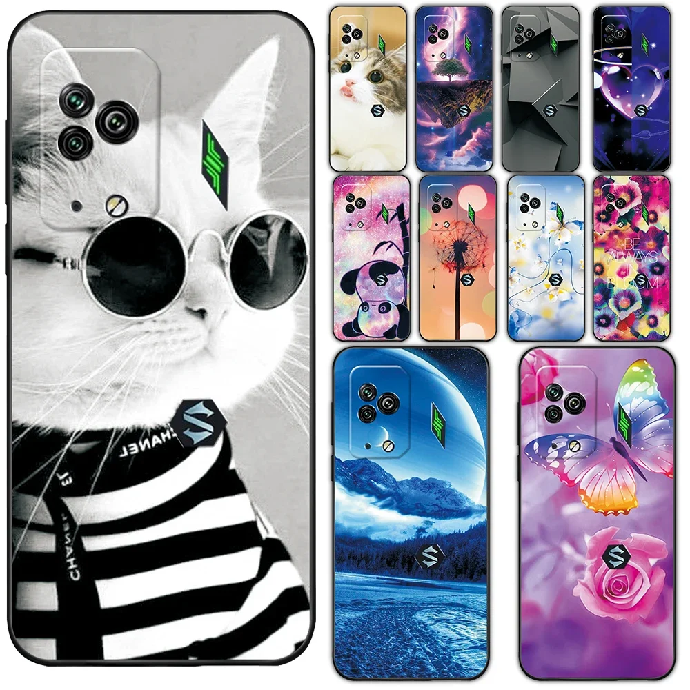 For Xiaomi Black Shark 5 Case Silicone Soft TPU Back Cover For Black Shark 5 Pro Phone Case For Black Shark 5 Fundas Coque Capa