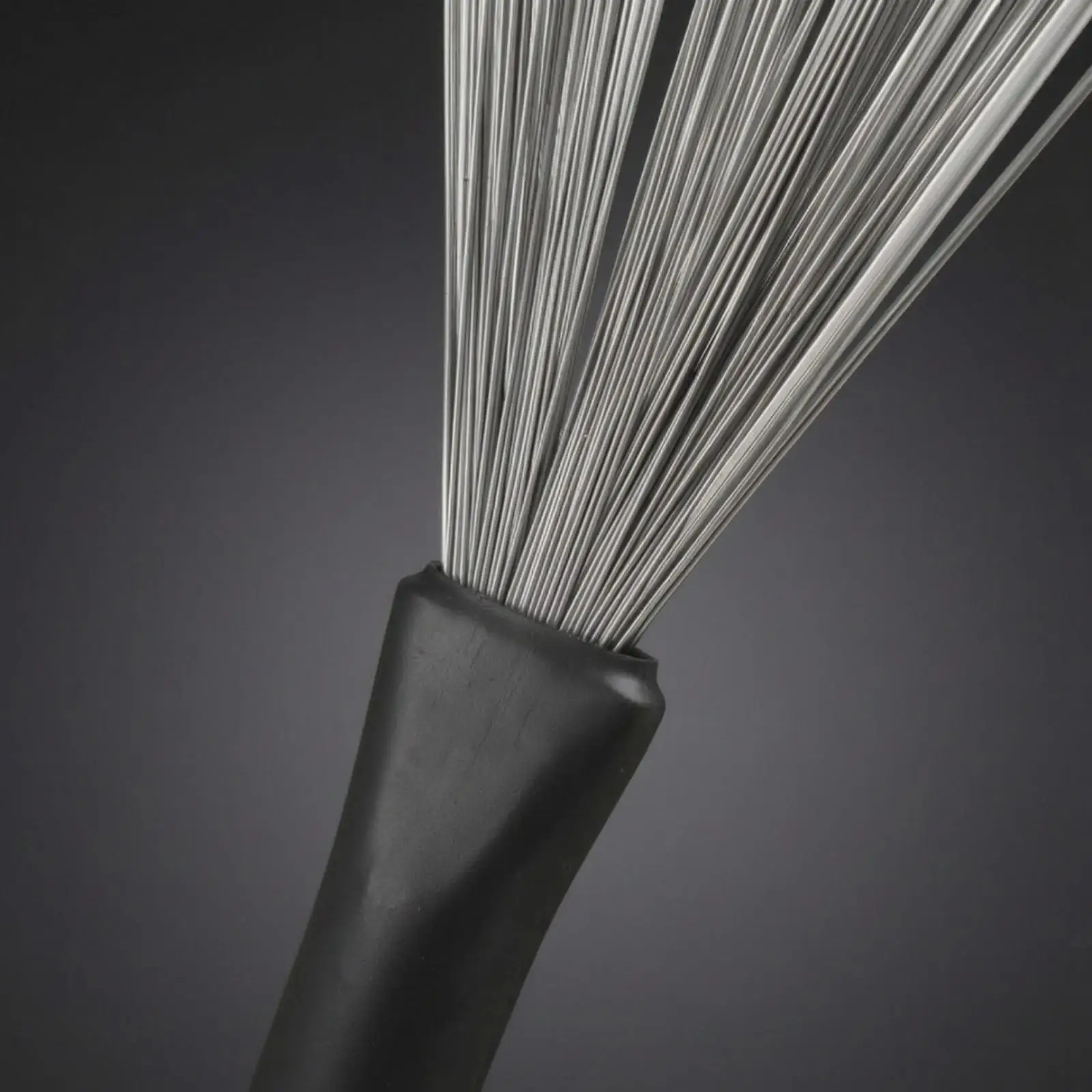 Drum Brush Ergonomic Wire Drum Brushes Percussion Accessory Comfortable Versatile for Drummers, Jazz Playing, Cajon Grooves