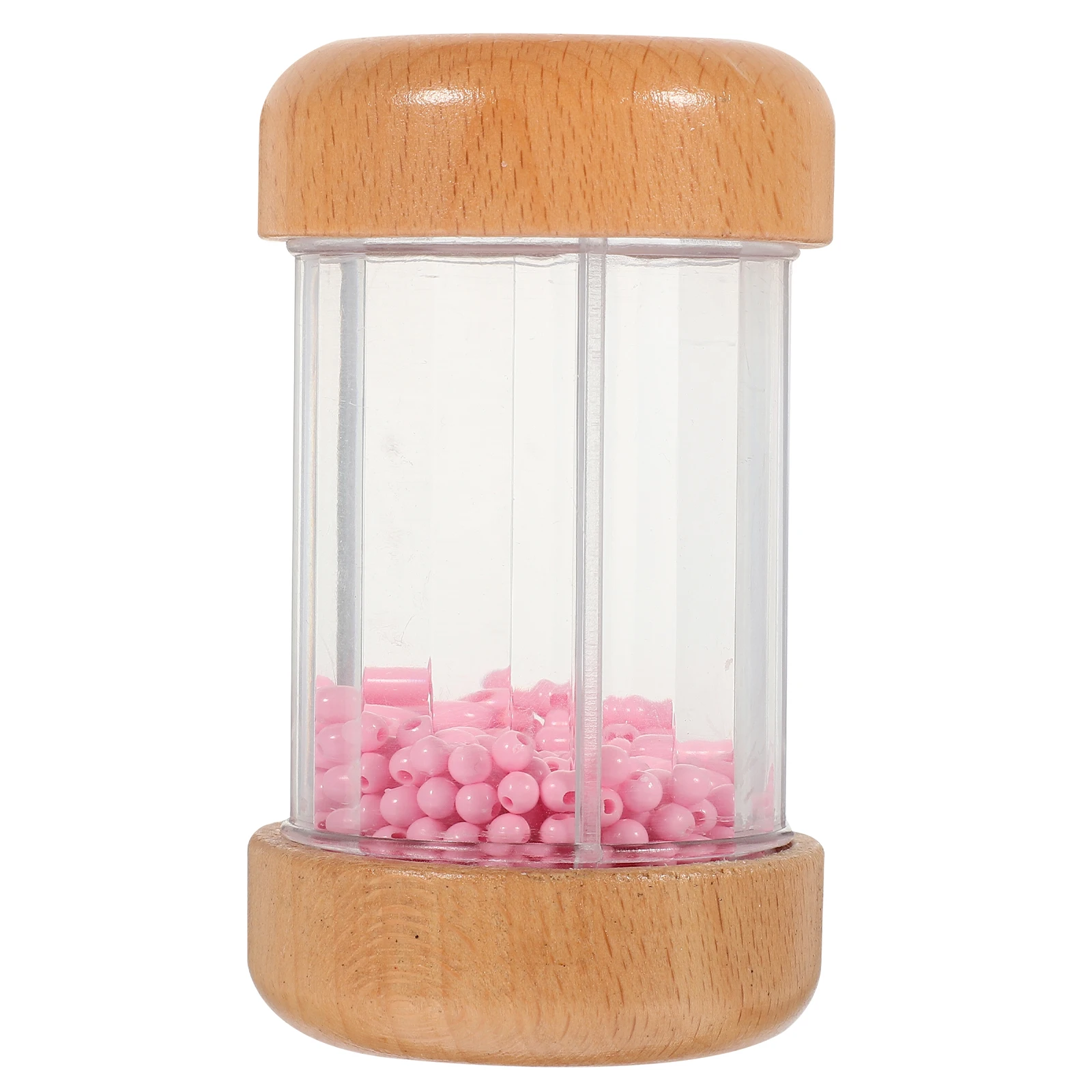 Regen Stick Holz Kunststoff Kognitive Regen Sound Musikinstrument Für Kinder Regenbogen Rainmaker Sounder Frühes Lernen