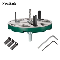 Adjustable Round Hole Saw Tool, Adjustable Hole Saw Diameter 45mm-130mm Woodworking Cutting Tools Hole Opener