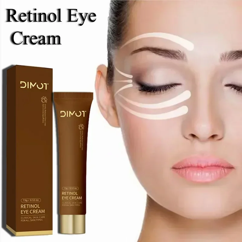 Retinol Eye Tightening Cream - Clinically tested formula with retinol & glycerol. Eliminates dark circles & wrinkles effectively