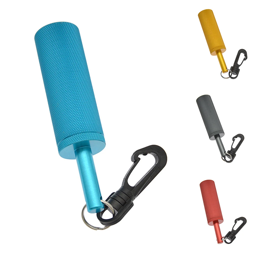 

Diving Safety Rattle Stick Signal Bell With 360° Rotating Quick Hook Aluminum Alloy Underwater Bell Ding Rod Diving Equipment