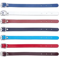 1 Bag 7 Colors 8 Inch Cowhide Leather Stirrup Straps Genuine Luggage Strap Luggage Tags Adjustable Length Replacement Belts
