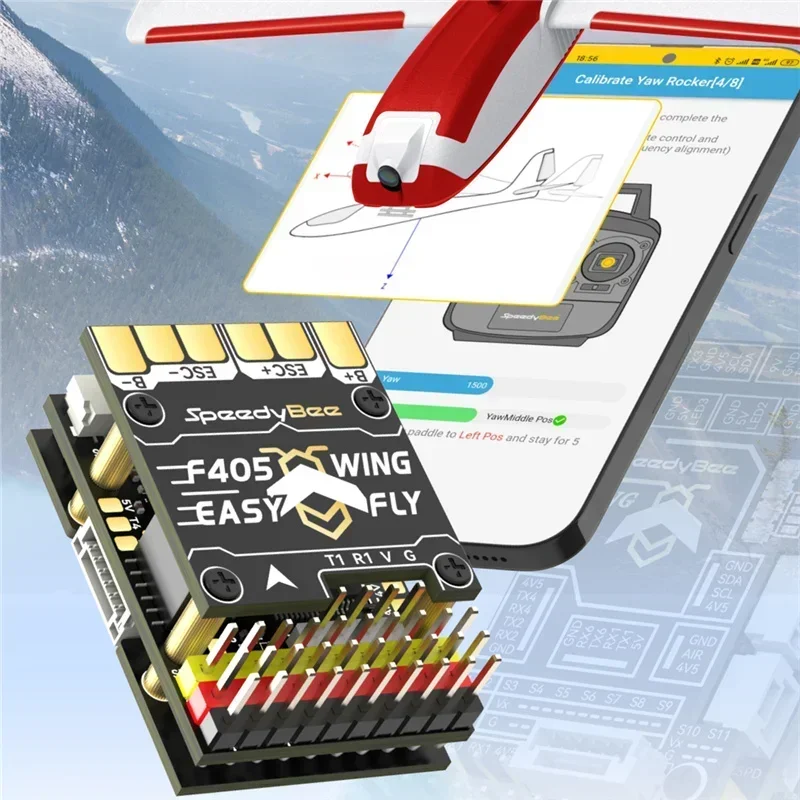 

SpeedyBee F405 WING MINI Fixed Wing Flight Controller 2-6S LiPo