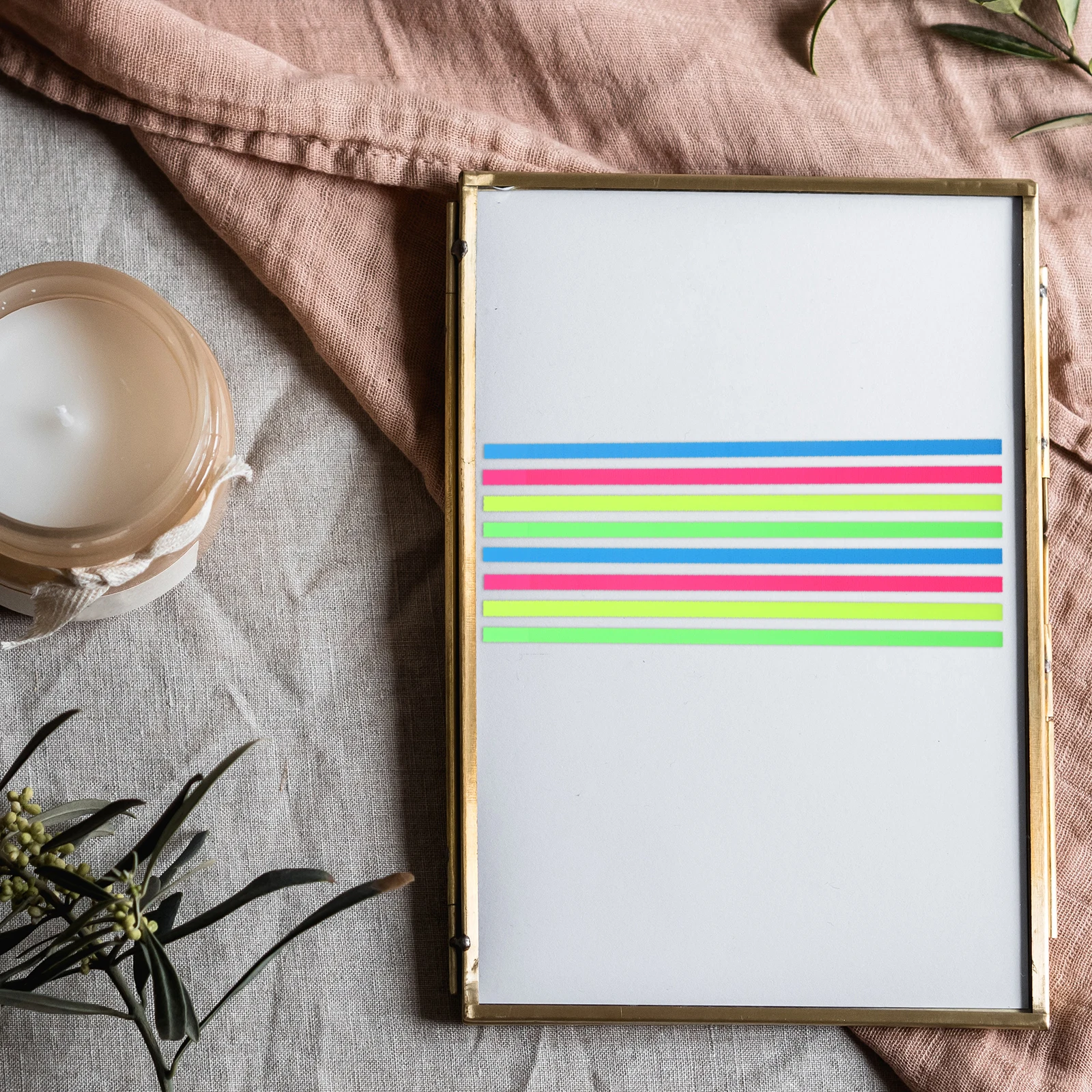 

3 Boxes Colored Fluorescence Reading Strips Highlight Tabs Suitable Beginners Children Learning Accessories Professional Page