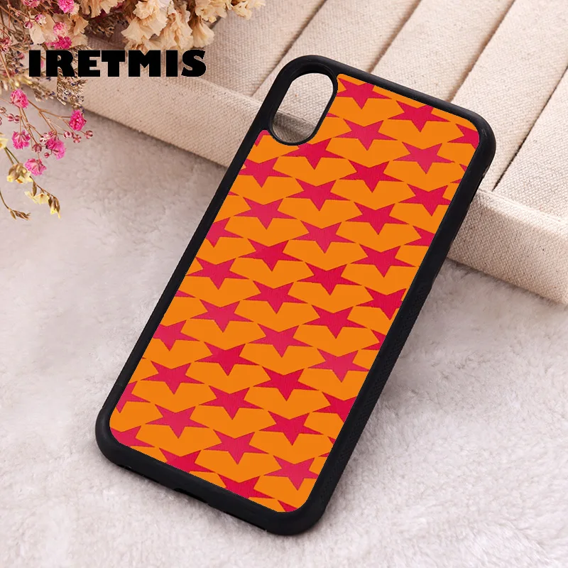 Iretmis Phone Cover Case for iPhone 6 6S 7 8 PLUS X XS XR 11 12 13 MINI 14 15 PRO MAX Rubber Starry Not Sorry