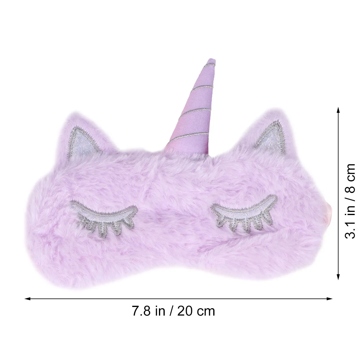 Pattern Lightproof Eye Mask Blackout Sleeping Cover for Light Sensitive Sleepers Comfortable Soft Fabric