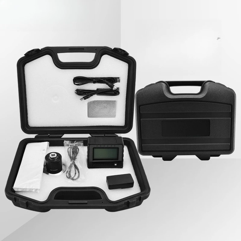 

With data transmission torque wrench calibrator, portable digital torque tester