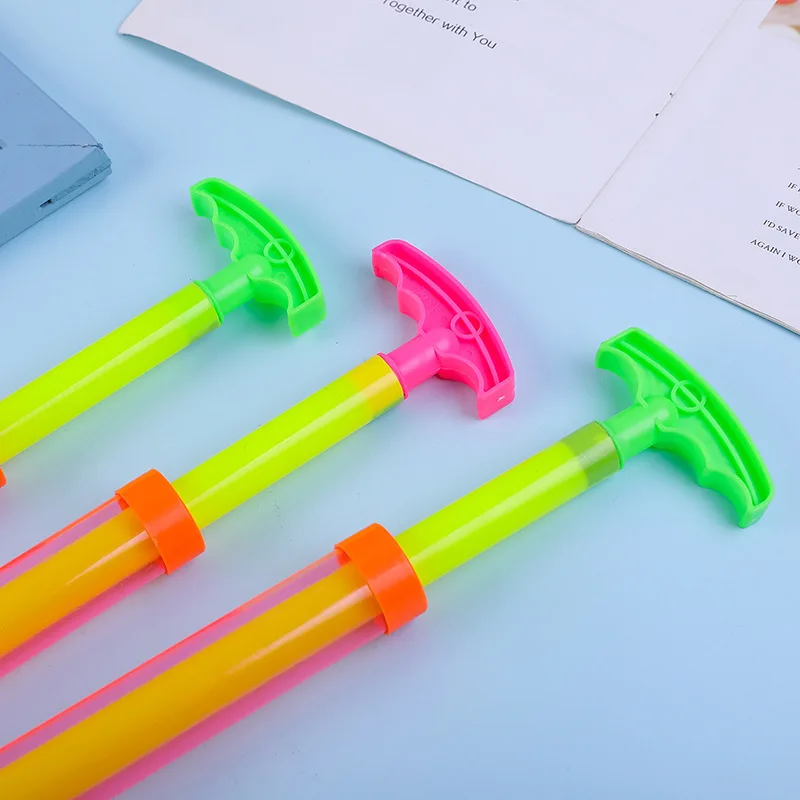 43cm 65cm Single Tube Water Gun Pull-out Water Gun Needle Barrel Water Gun Children\'s Water Toy Water Cannon