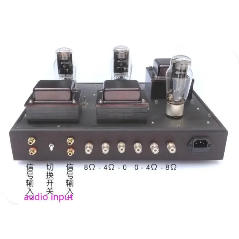 

Single Ended Electronic Tube Power Amplifier, 6N8P, 6SN7 Push HiFi Stereo, 4W * 2, 2A3