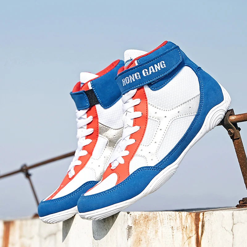 2025 New Best-Selling Breathable Anti-Slip Premium Durable Wrestling Shoes Boxing Training Shoes Excellent