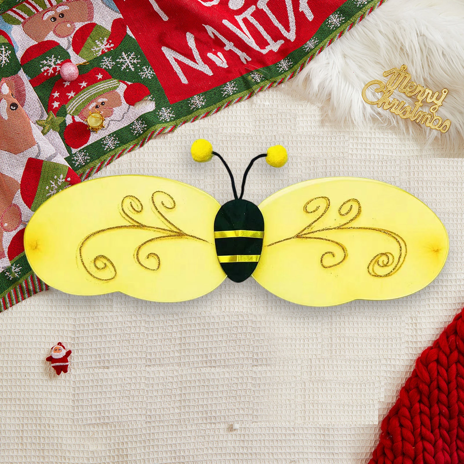 キッズビー蝶の羽コスチューム小道具着用可能な装飾的な羽パーティー用コスプレお祭りショー子供の日