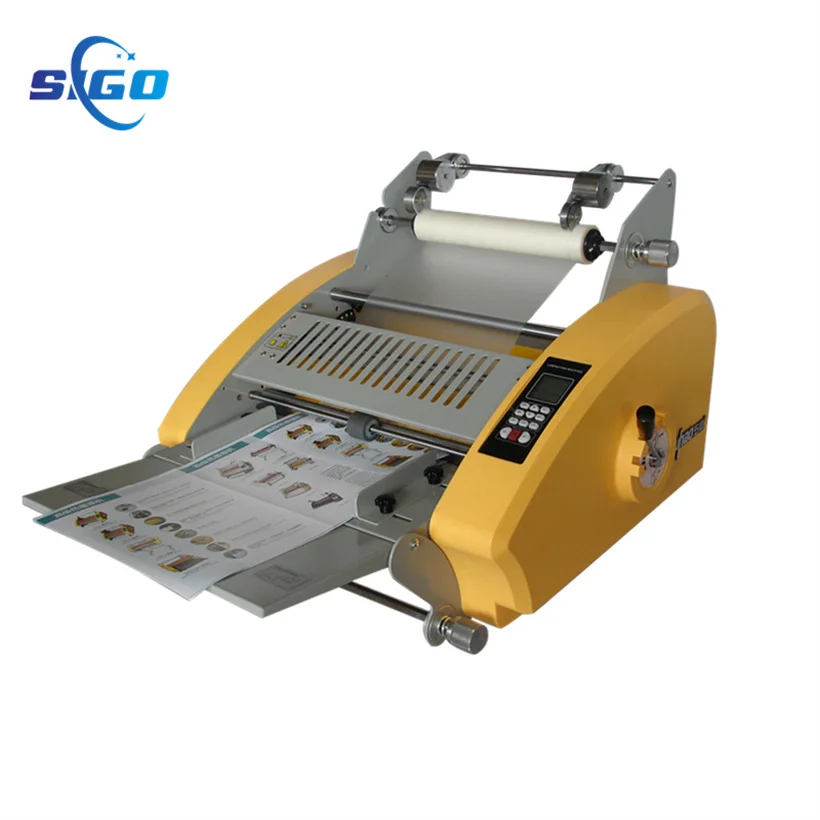 SG-3866 aotu feed hot pvc laminating machine