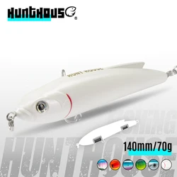 Hunthouse GT Pencil Fishing Lure 140mm 70g Trolling Saltwater Sinking Stickbait Wobbler Artificial  Trout Tuna Casting Seabass