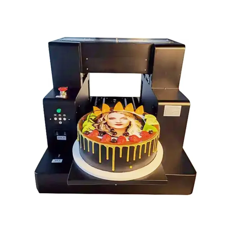 Edible Ink Macaron Cake Printer High Resolution for Candy Decoration Image Fast Printing for Bakery Custom 4