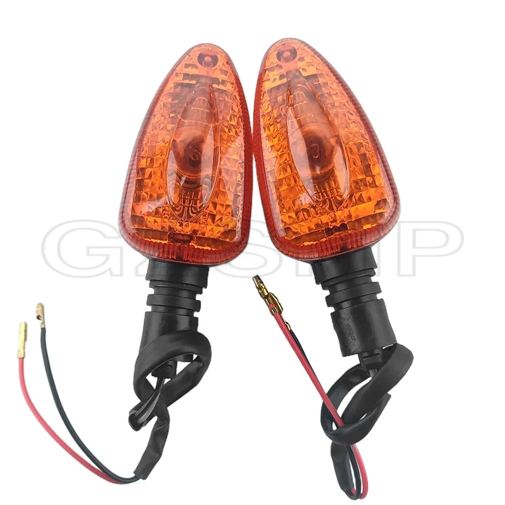 Luz de señal de giro con cable para motocicleta, lámpara indicadora apta para BMW R1200GS, K1200R, F800ST, F650GS, F800S, K1300S, R1200R, G450X