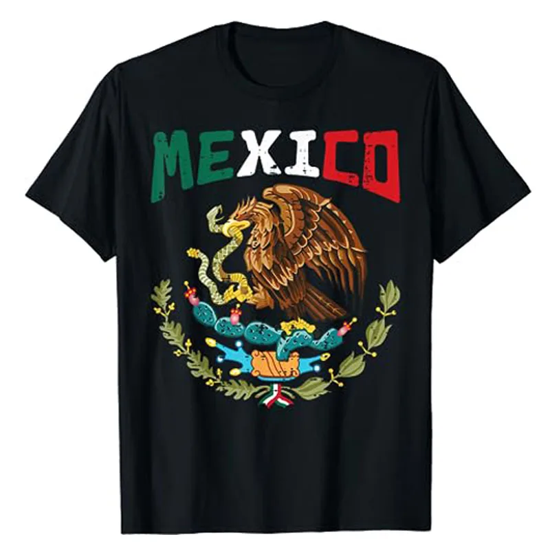 Mexican Independence Day Mexico Women Men Kids T-Shirt Funny Hispanic Heritage Month Graphic Tee Tops Family Matching Clothes