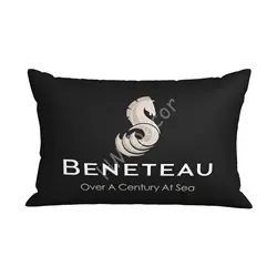 Beneteau Sailboat Sailing Yacht Pocket Side Pillow Case 20x30 50*75 Sofa Bedroom Beneteau Sailboat Sailing Yacht Long Rectangle