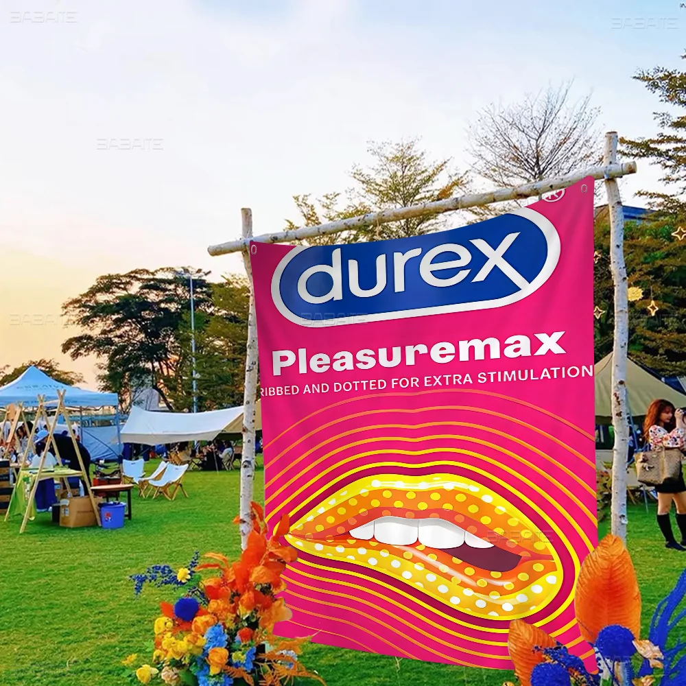 Sexy Condom Brand D-Durex Advanced Printing Commercial Advertising Flag Company Party Banner