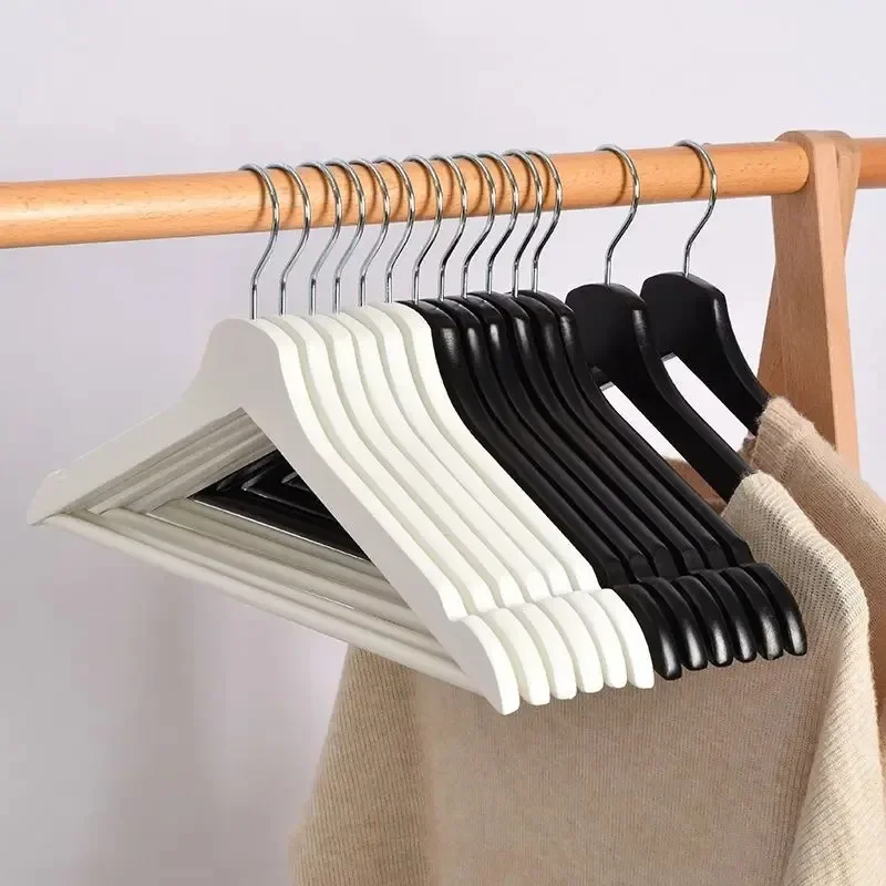 Coat Pants Storage Tools Balcony Dryer Support Rack Wooden White Hangers Adult Hotel Clothes Store Cloakroom Wardrobe Suit Dress