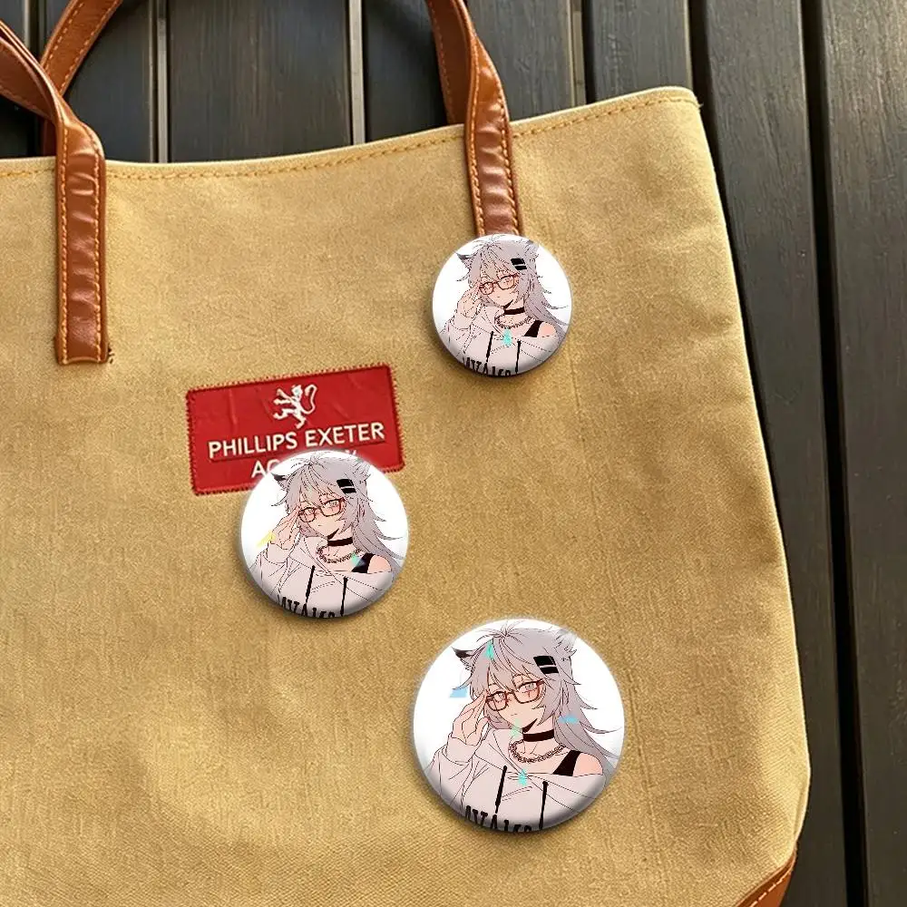 A-Arknights Lappland  32/44/58mm Handmade Pins Round Brooch Badge Backpacks Clothes Jewelry Gifts