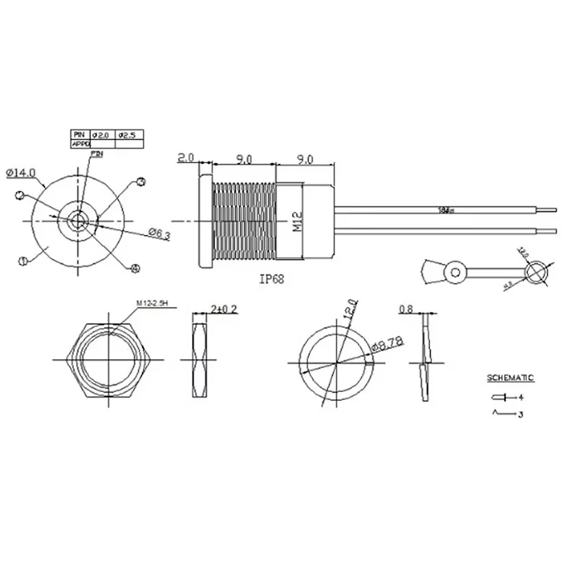 

1-10PC 5.5*2.1/2.5mm DC Power Socket Threaded Female Connector Adapter Suitable for Lithium Electric Vehicle Batteries connector
