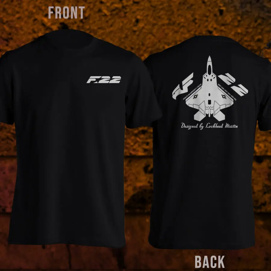 F-22 Raptor Air USAF Jet Fighter Men T-Shirt Short Sleeve Casual 100% Cotton O-Neck T Shirt