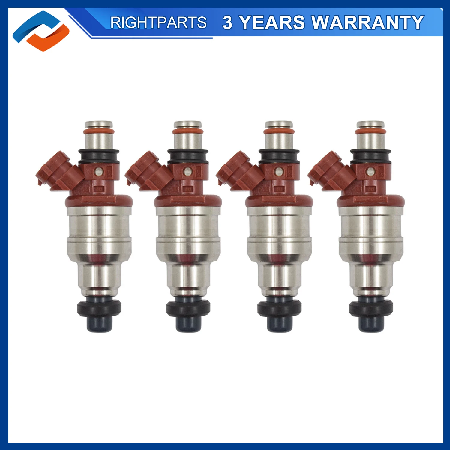 4PCS 23250-35040 Fuel Injectors For Toyota 4Runner Pickup T100 89-95 22RE 2.4L 23209-35040 2325035040 2320935040 842-12133 FJ522