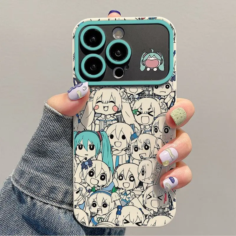 アニメ可愛いh-hatsunes-kawaii-m-miku-iphoneケース-iphone-17-air-15-14-pro-max-16-15-14-plus対応-耐衝撃-ソフトシリコンケース-ギフト