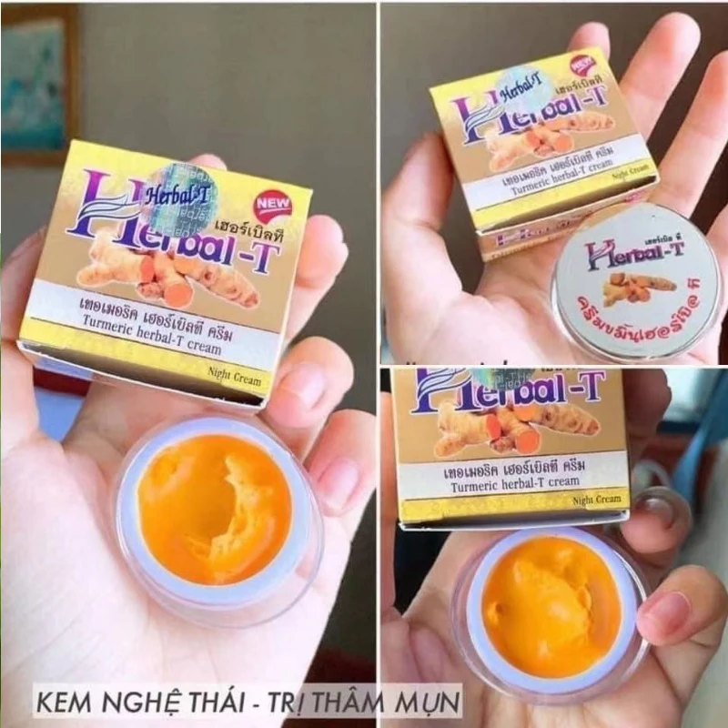 

Thai Turmeric Herbal Skin Moisturize Reduce Dark Spot Freckles Acne Tighten Pores Remove Wrinkles Smooth White