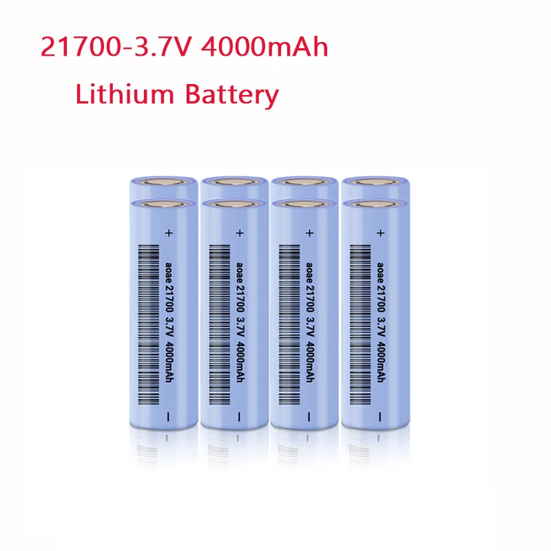Kapazität 100 % Original-Akku 21700 4,0 Ah INR21700-40T 4000 mAh 30 A 40 T 3,7 V Lithium-Ionen-Akku mit hoher Entladung/Großkapazität