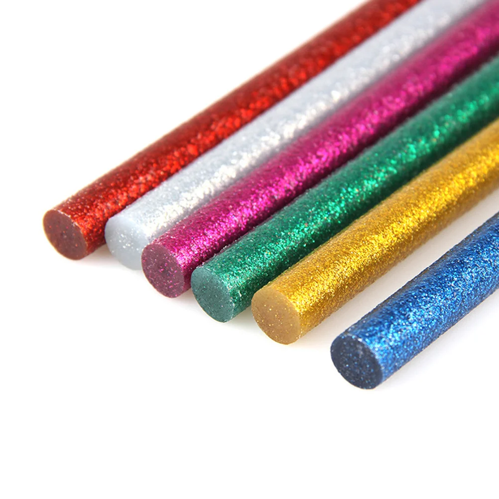 

100Pcs Hot Melt Glue Sticks Resin Colorful DIY Craft Repair Rods High Strength for Wood Plastic Ceramics Paper