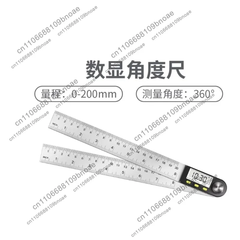 Tool Digital Display Angle Ruler 360 High Precision Woodworking Angle Ruler Angle Gauge
