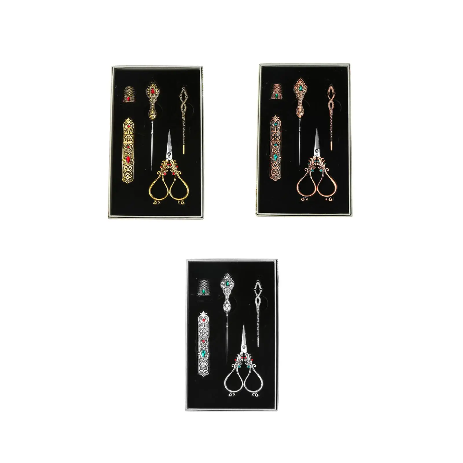 

Набор для вышивания, набор швейных ножниц, винтажный стиль, женские портновские ножницы для вязания, рукоделие, проектов «сделай сам», Квилтинг, вышивка крестиком