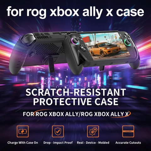 Per ROG Xbox Ally 7 "Custodia protettiva Custodia protettiva per schermo antigoccia portatile con guscio anteriore staccabile Accessori di gioco
