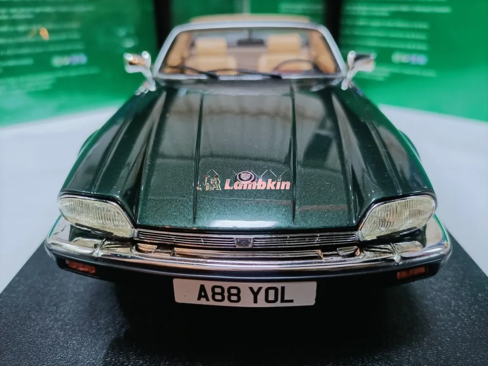 Cult 1:18 For Jaguar XJ-SC 1983 Metallic Green Coupe Model collectible miniature car model