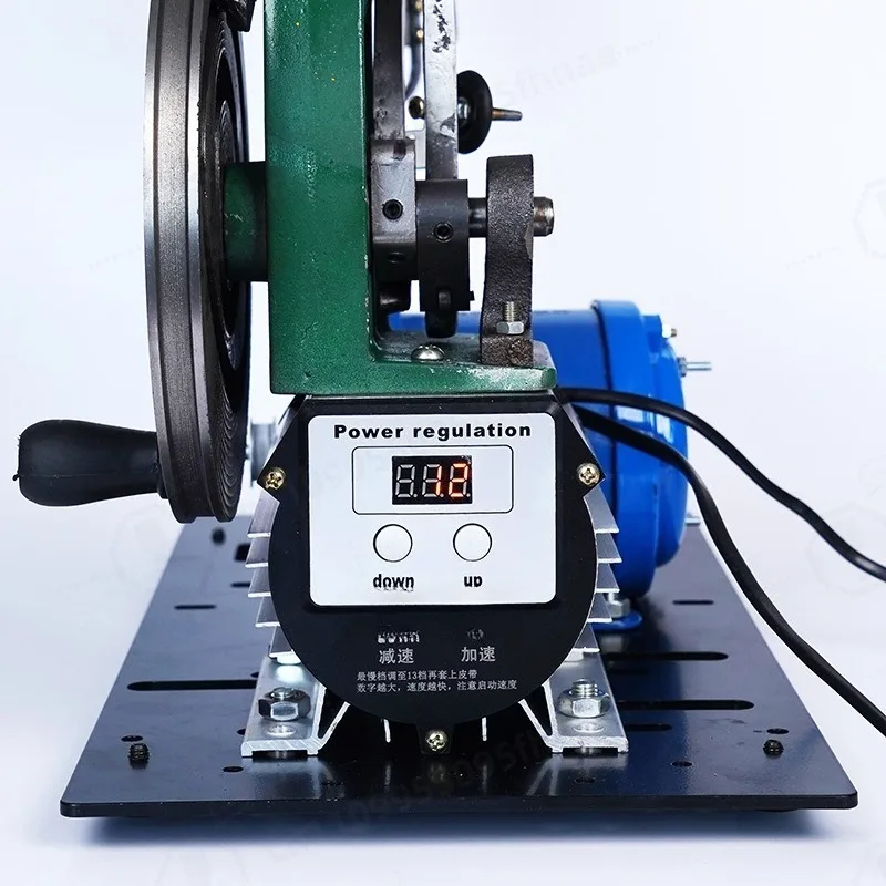 Electric & Hand Crank Dual Use Shoe Repair Sewing Machine, Multifunctional Cobbler Tool for Leather Shoe Stitching and Mending