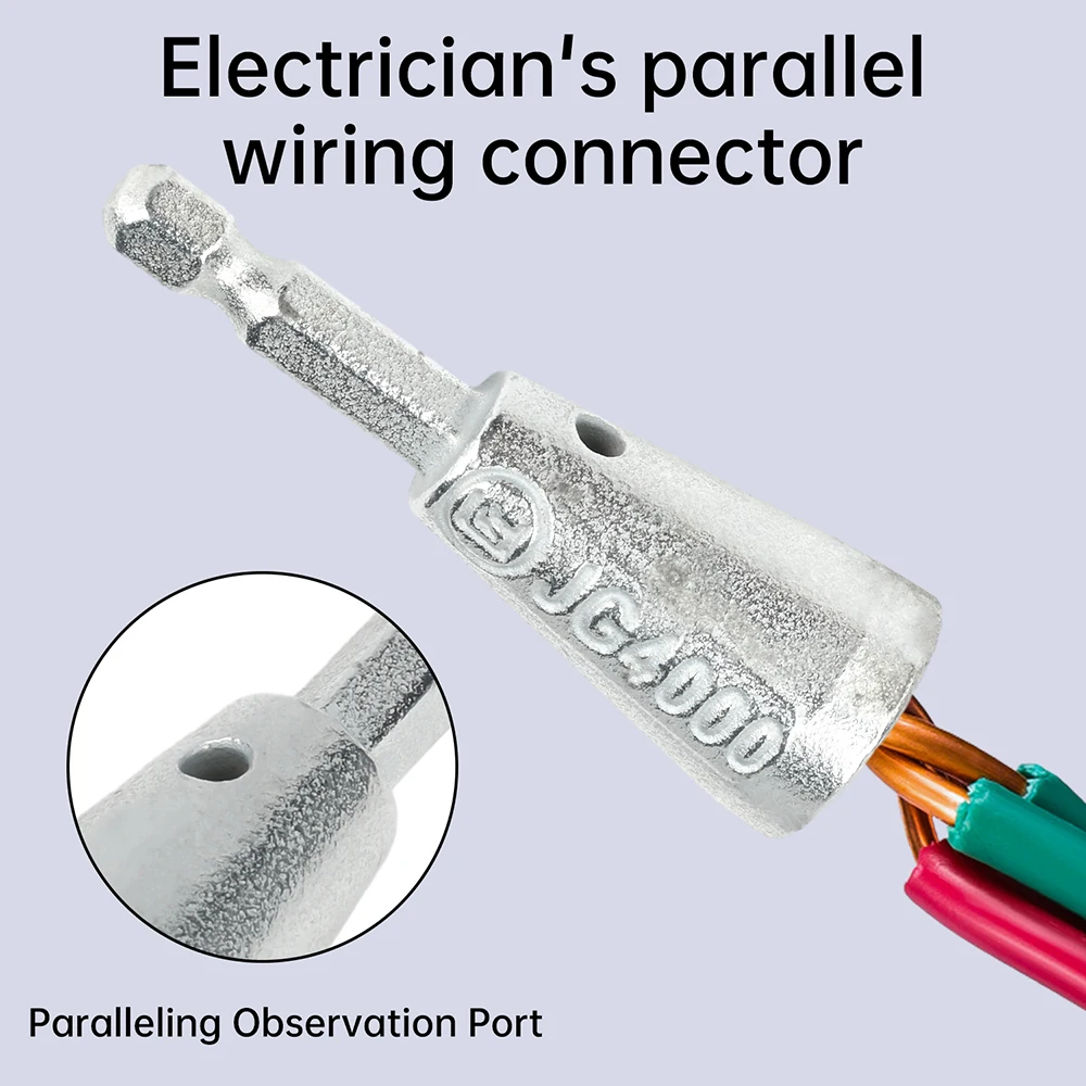 Strumenti per torcere il filo Artefatto per elettricisti twister rapidamente per driver di trapani elettrici Dispositivo per cavi con connettore intrecciato Multi-strumento