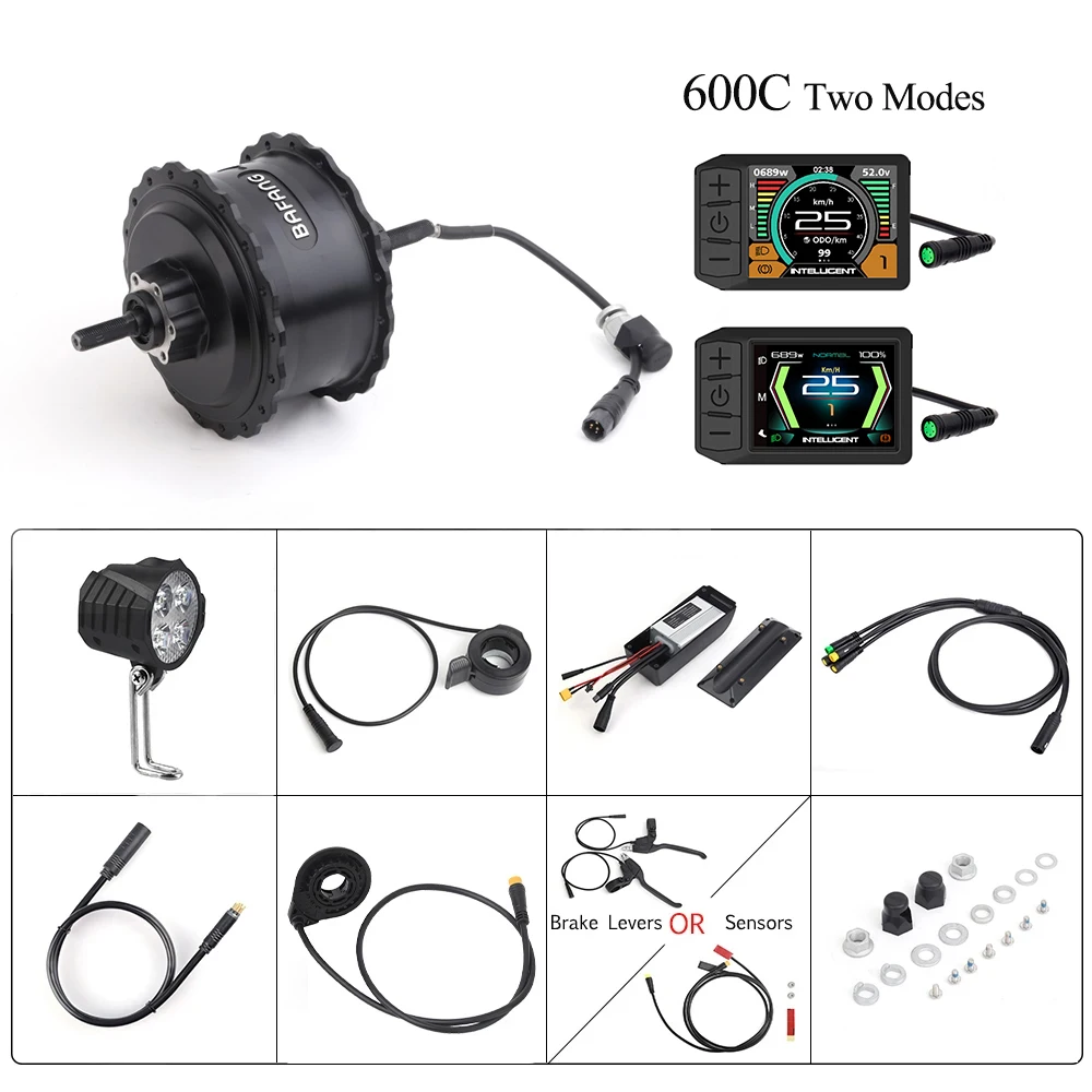 Bafang Hub Motor 48V 500W 750W Bicycle Conversion Kits Rear Front Wheel Drive Bike Engine E-bike 20 26 27.5 28 500C P850C DPC18