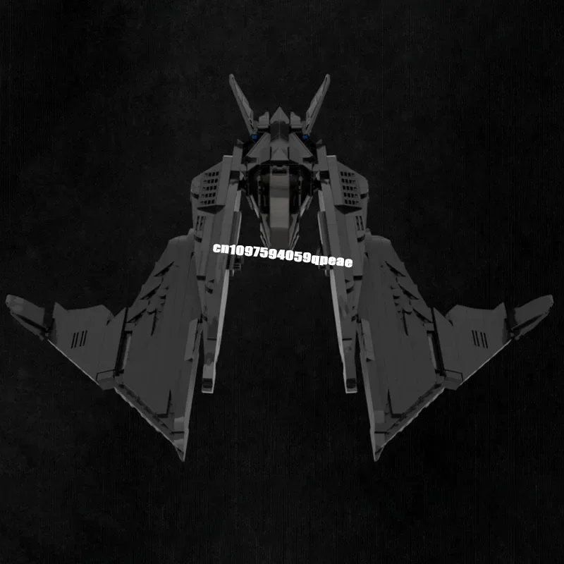 Chaud 649 pièces chaud célèbre chauve-souris héros série de films Moc volant combattant modèle personnalisé Puzzle bricolage idées créatives enfant jouets cadeaux d'anniversaire