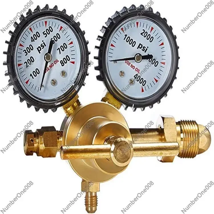 CGA580 All Copper High-Pressure Nitrogen Pressure Reducing Valve