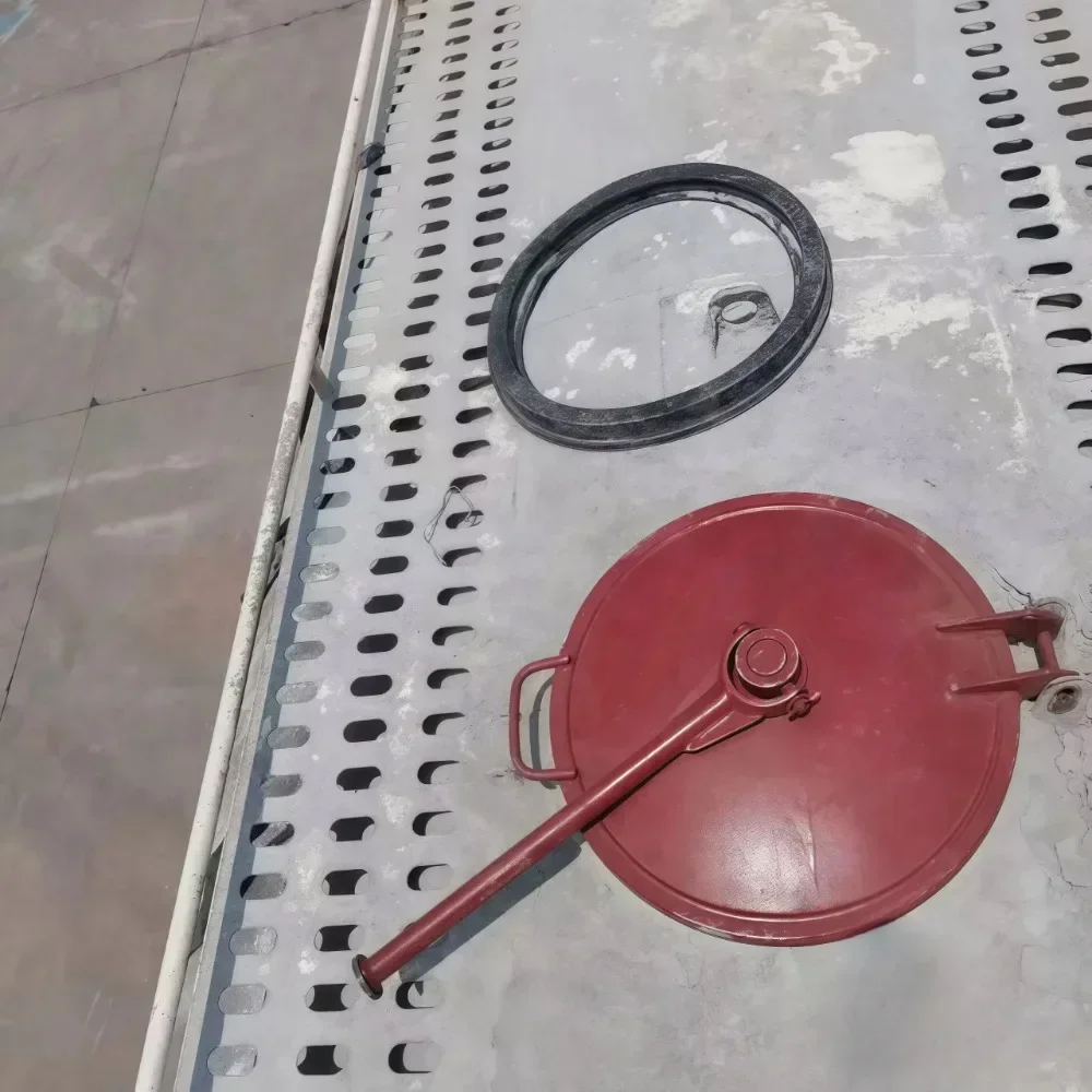 New Bulk Cement Tank Truck Accessories Four-Claw Inner Tank Manhole Inlet Cover