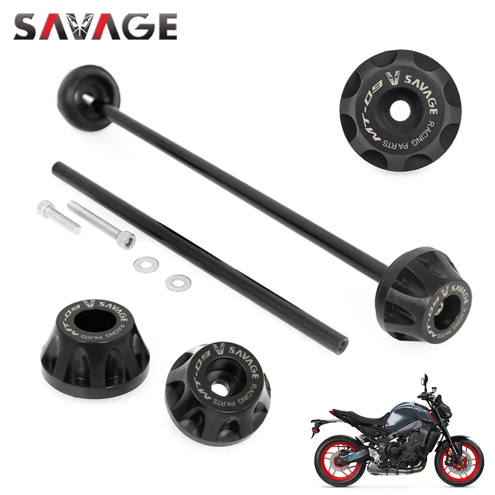 

Rear Front Axle Fork Crash Slider For YAMAHA MT-09 SP MT09 Tracer 900/9/GT 9GT+ FZ-09 FJ-09 Motorcycle Wheel Hub Protector Pads