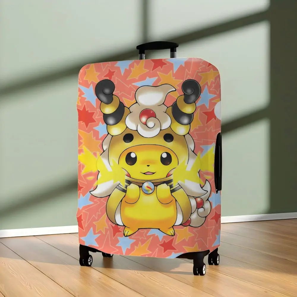 Storage Bag Luggage Cover Suitcase Protector Travel Essentials S-XL Case Pikachu Bandai Covers Protective For Traveling Bags