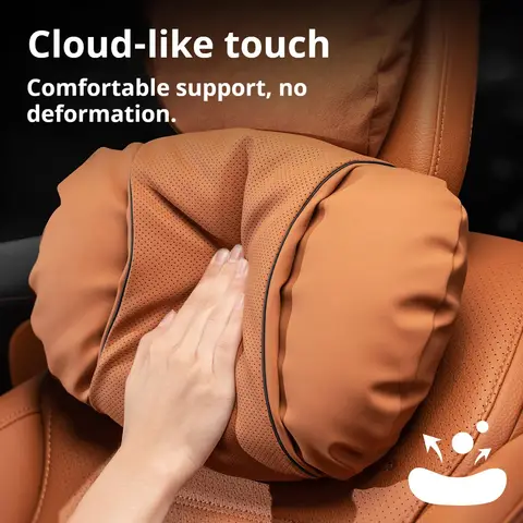 Car Seat Headrest Restraint Auto Safety Head Neck Rest Relax Pillow For BMW I3 I4 I5 I6 I7 IX1 IX2 IX3 IX IX5 XM I8 Z4