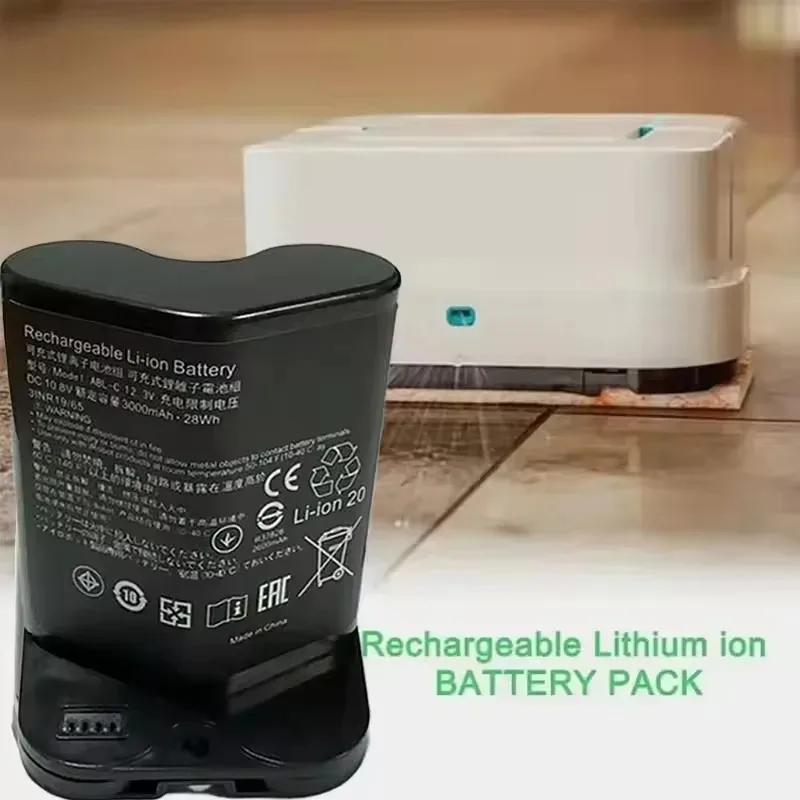 بطارية أصلية 10.8 فولت لـ IRobot Braava Jet M6 3200 مللي أمبير في الساعة بطارية ليثيوم أيون قابلة لإعادة الشحن حزمة ممسحة روبوت نهائية موديل ABL-C/M6 #6