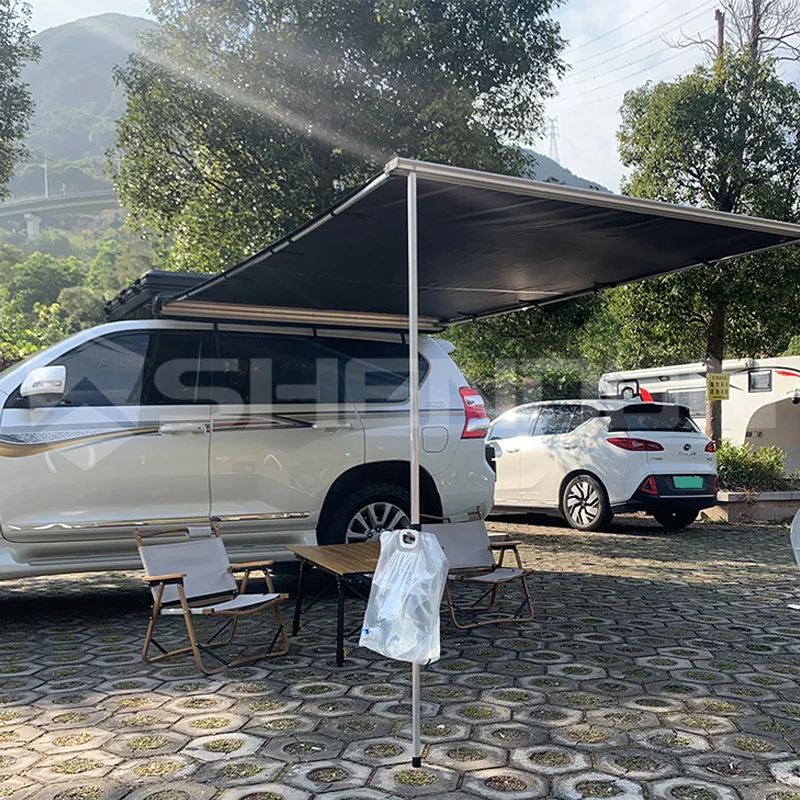 Shendun 2.5*3m SUV/4x4/4wd Customized Retractable Camping Car Side Awning 4wd Offroad Car Side Custom