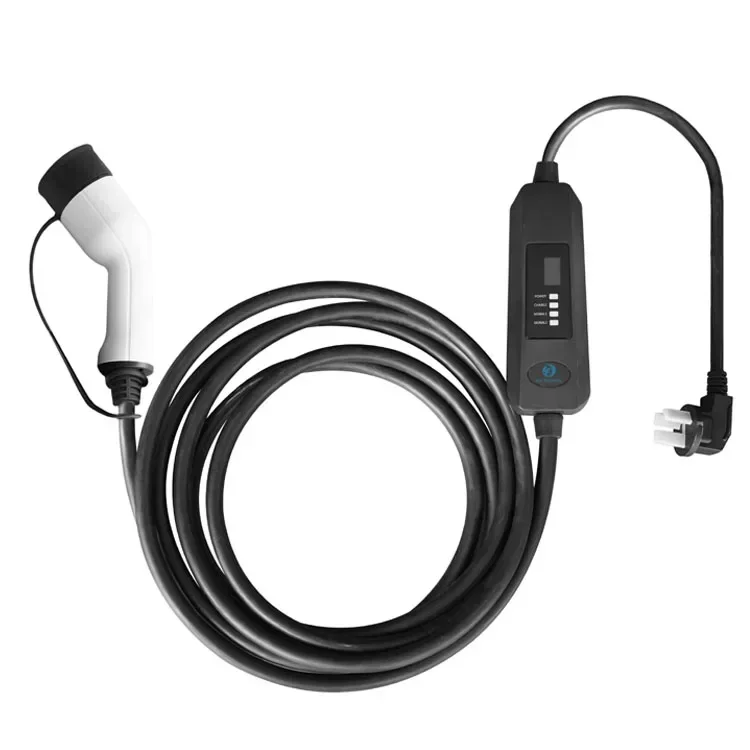 New Developed Automobile Small AC Power Supply Station Charging 16A EV Charging plug outlet electric vehicle charger EVSE