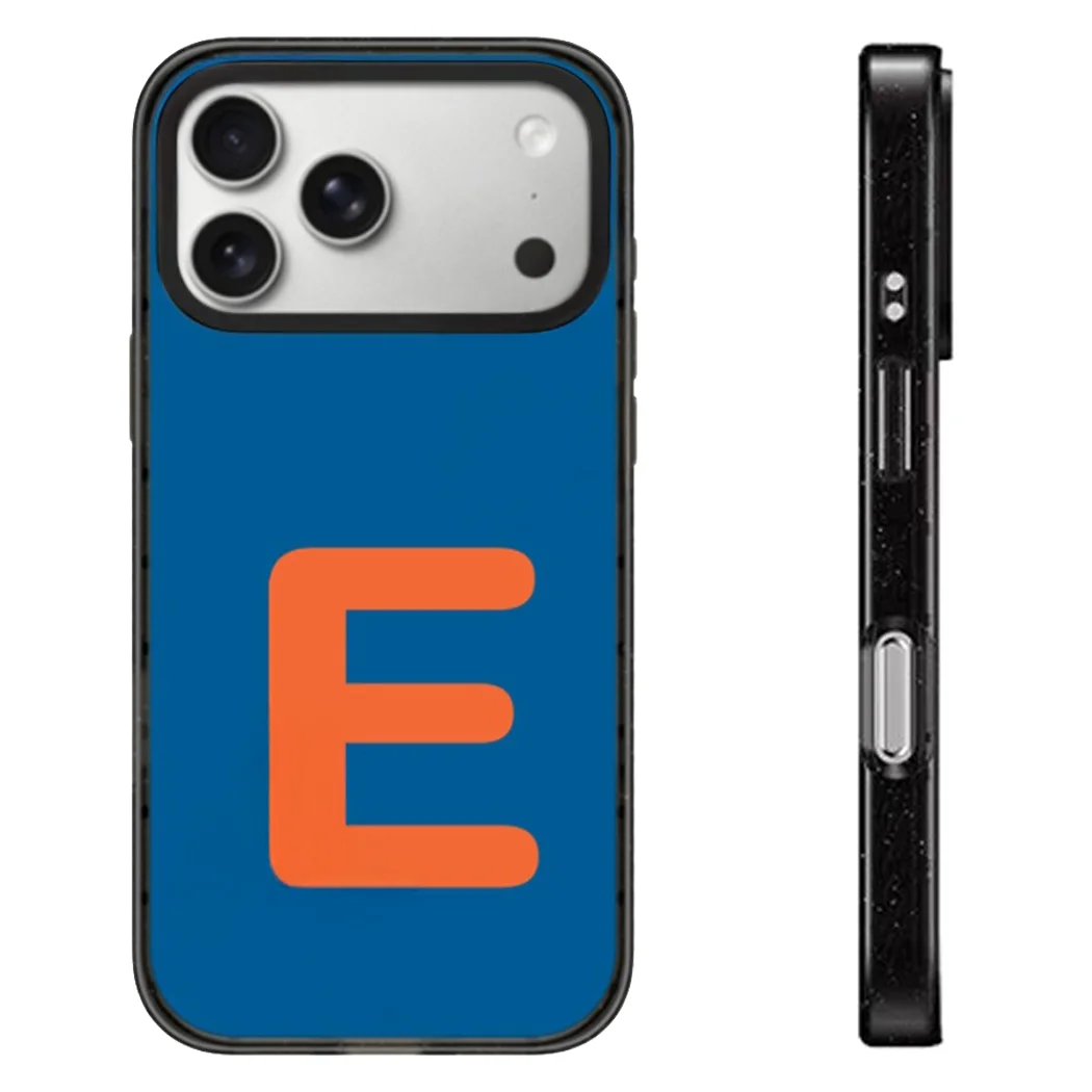 Cartoon Alphabet Acrylic Black Border Phone Cover for IPhone 15 16 17 Pro Max Case for IPhone 17Air